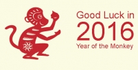 Good Luck in the Year of the Monkey