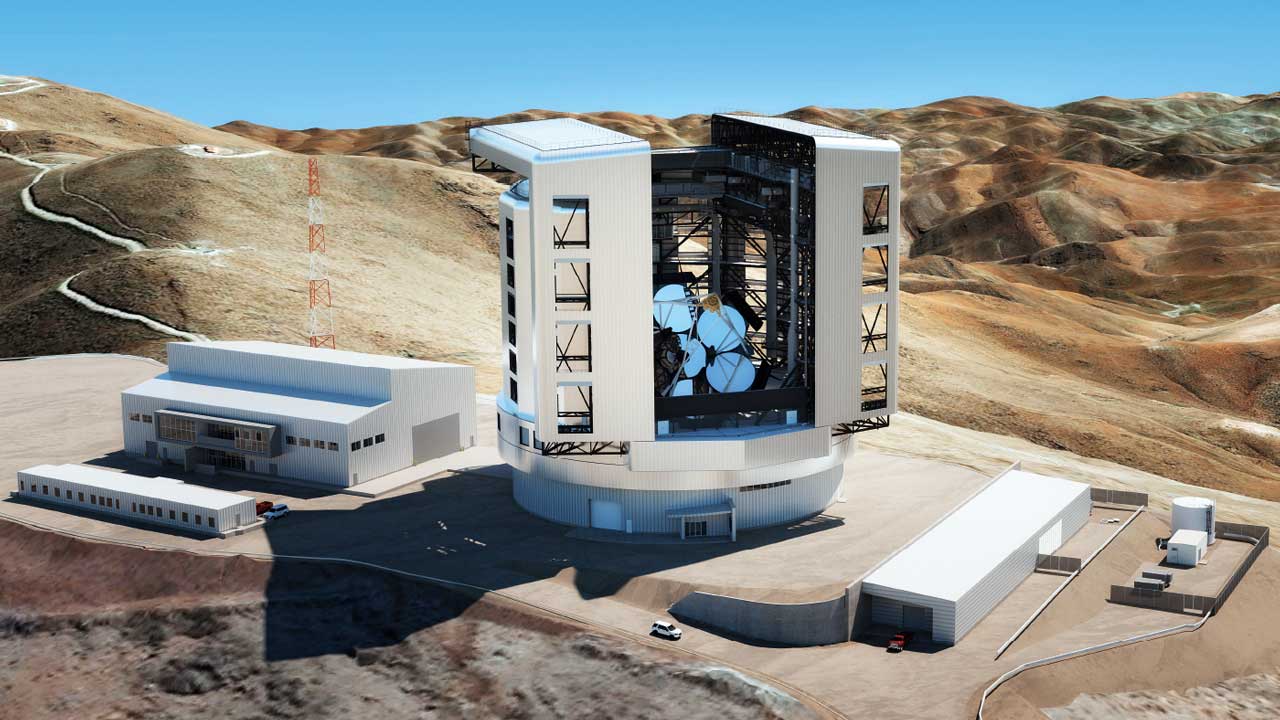 With seven mirrors and a combined diameter of 25 meters, the Giant Magellan Telescope will represent the next generation of ground-based telescopes when it goes live at Las Campanas Observatory in Chile in 2029.