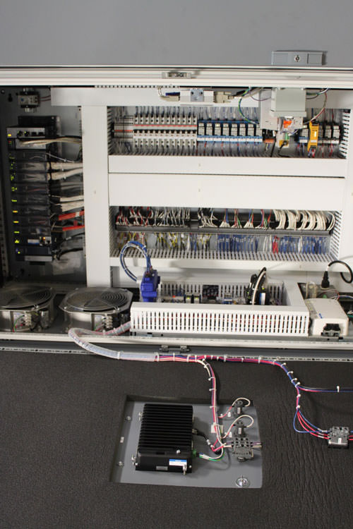 The IP router keeps multicast and broadcast traffic separated from the LAN or WAN network. The scheme can be easily applied for integrating any IP device network irrespective of the IP traffic or the industry type. Routers are DIN-Rail mounted, have a robust metal enclosure, UL approved, and operate on 24V AC/DC which makes for an easy addition into a control panel.