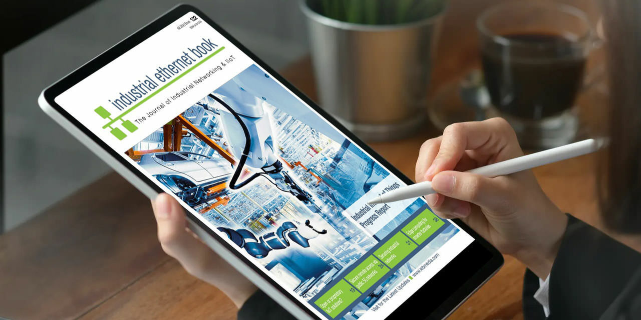 Jan Feb 2021 Industrial Ethernet Book Cover