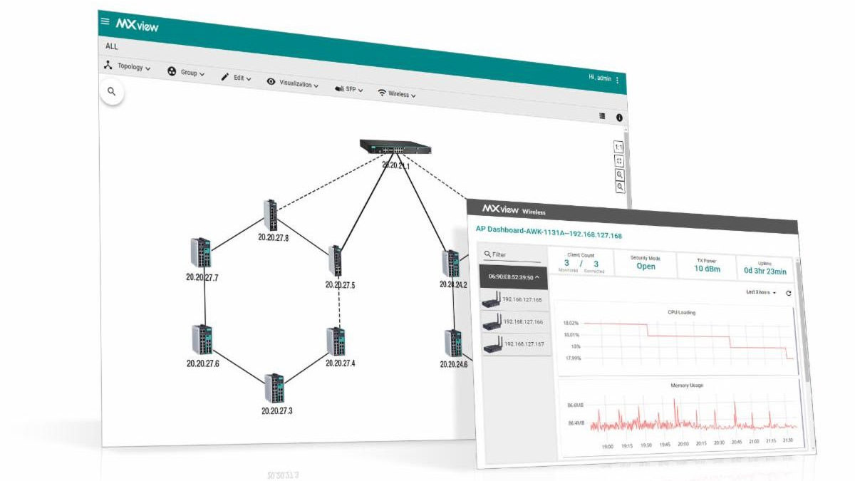 MXview streamlines management by visualizing networks, helping non-IT staff increase network uptime.