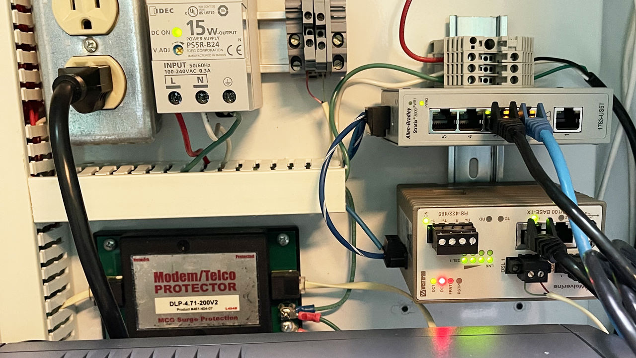 Wolverine line extenders (bottom right) remove the need to install new fiber optic cabling.