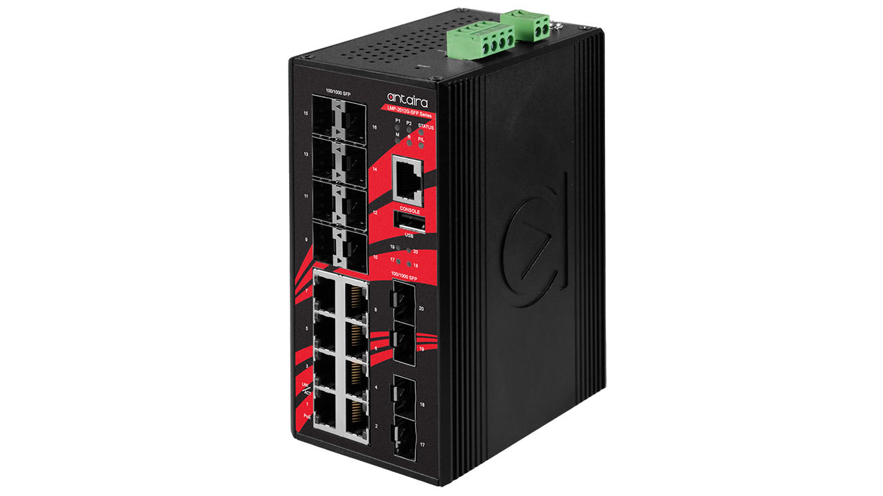 20-Port Fiber Rich Managed Switches