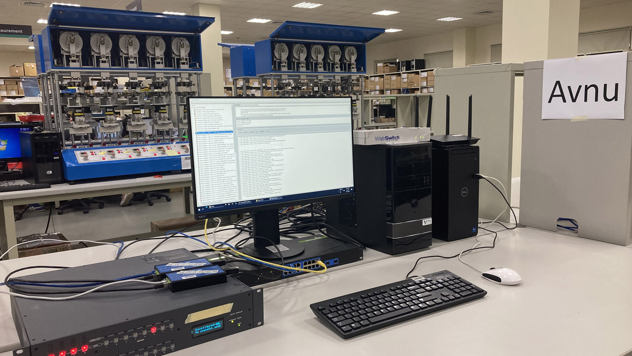 university of new hampshire ethernet testing