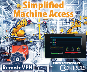 Contemporary Controls Simplified Machine Access banner ad
