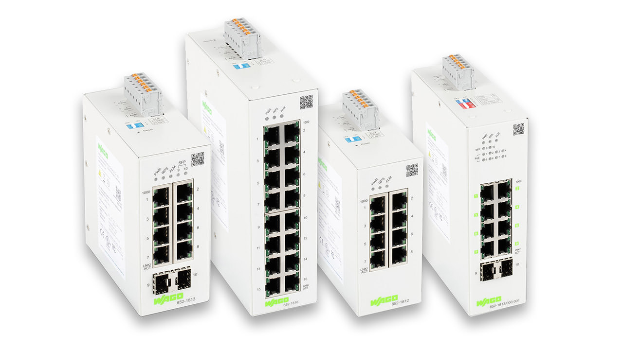 Lean managed switches.