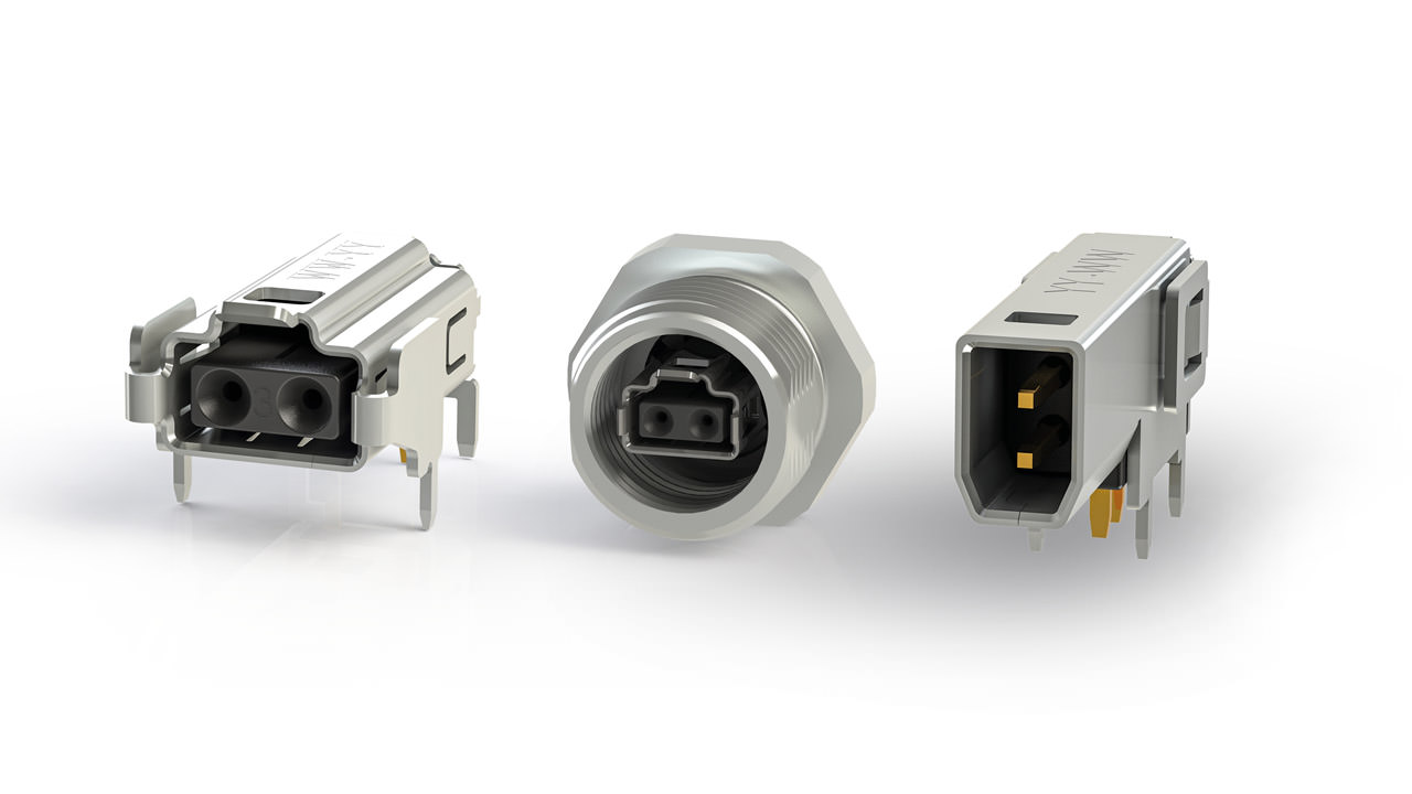 New series of connectors offered for Industrial Single Pair Ethernet (SPE) according to IEC 63171.