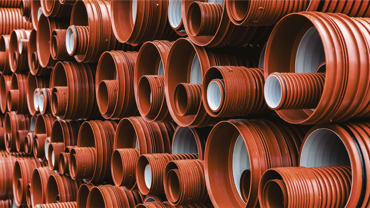 Wienerberger subsidiary Pipelife specializes in a wide variety of pipe systems. © Pipelife, Uwe Strasser