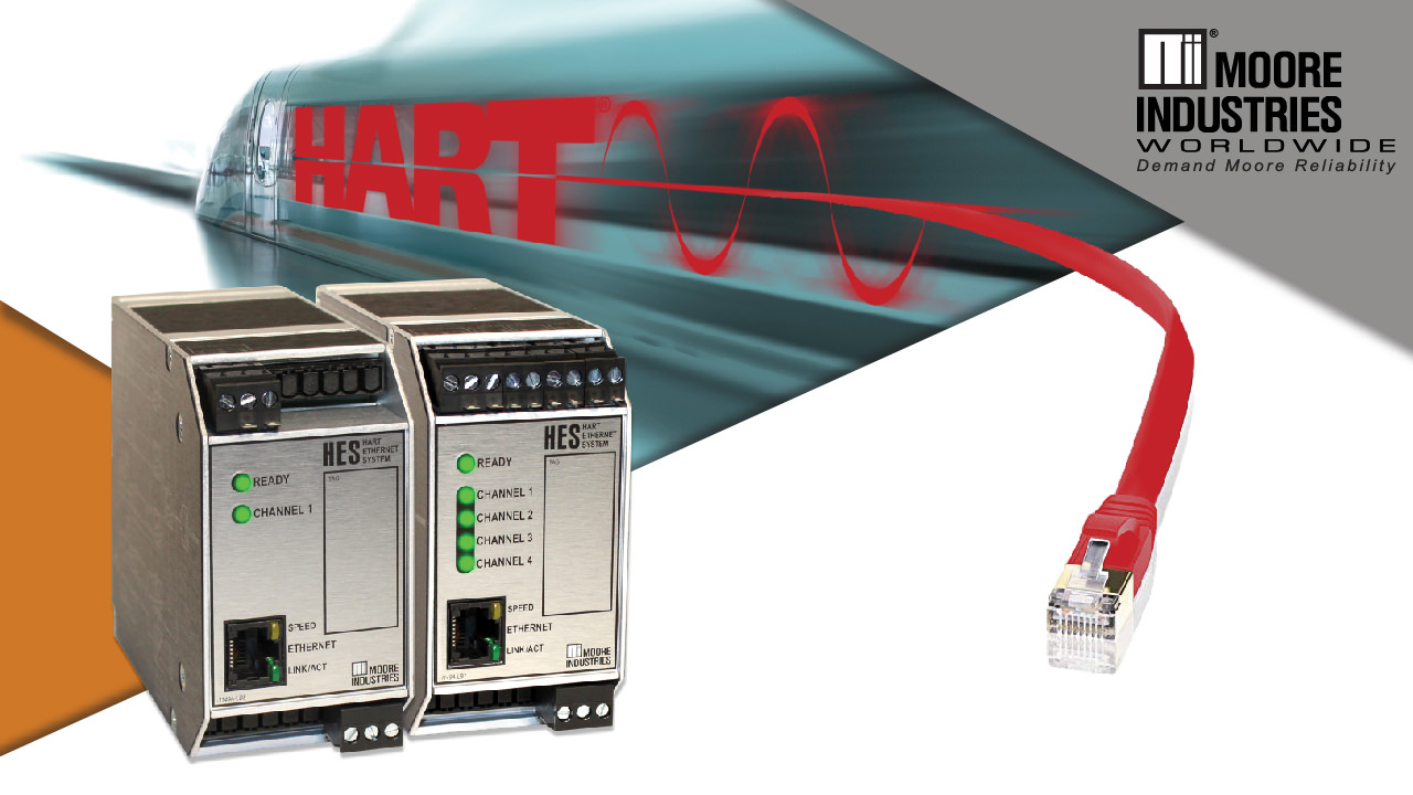Standalone gateways like the HES HART to Ethernet Gateway System provide an economical pathway to extracting HART data from field devices.