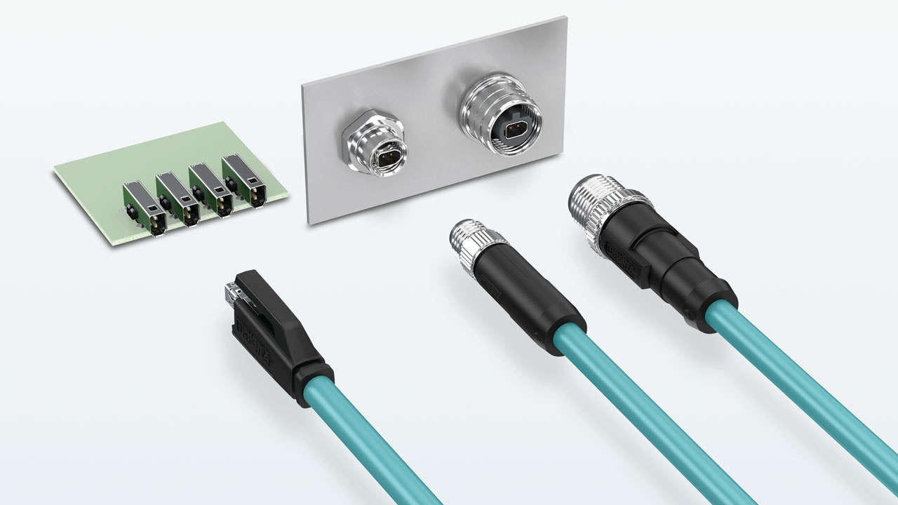 Phoenix Contact offers a consistent, compact, and robust range of SPE connectors standardized in accordance with IEC 63171-2 (IP20) and IEC 63171-5 (M8 connectors).