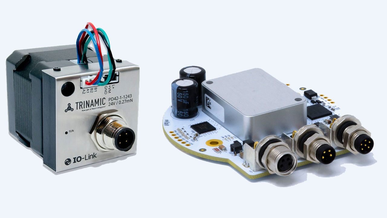 Intelligent Actuators: PD42-1243-IOLINK Stepper Motor and EoAT Gripper