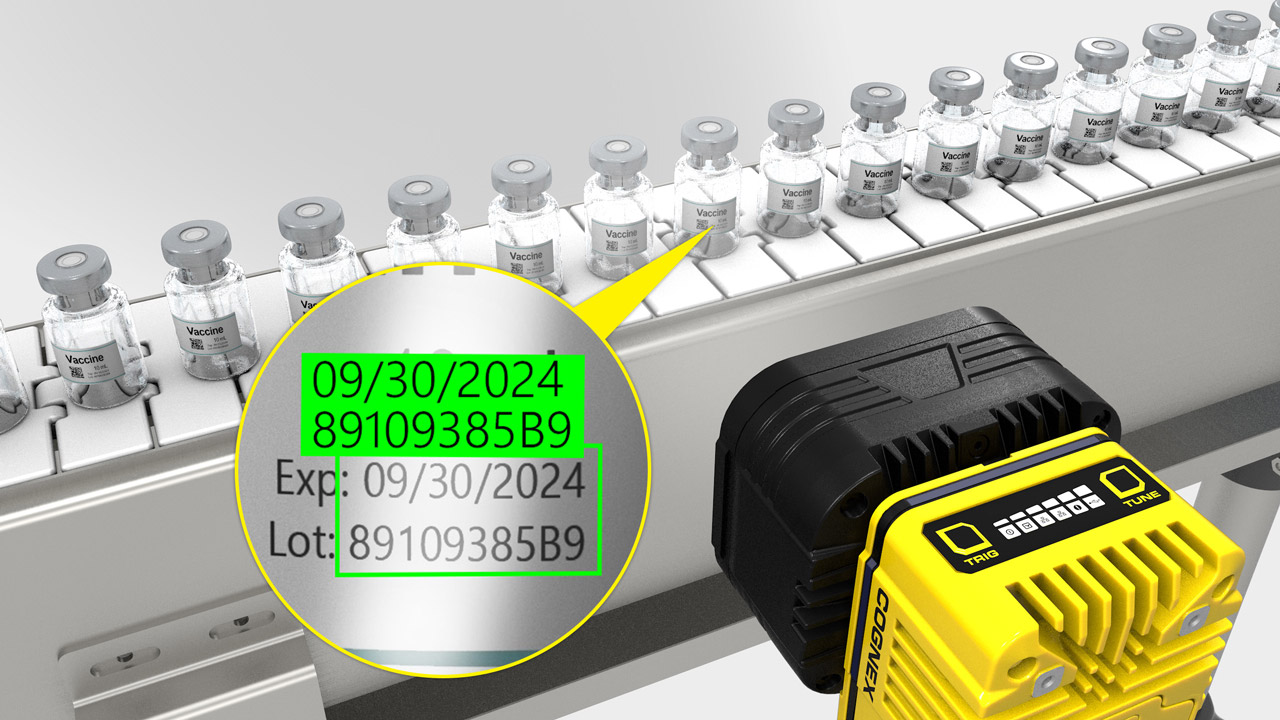 Cognex 66555 IS3800 Vial OCR