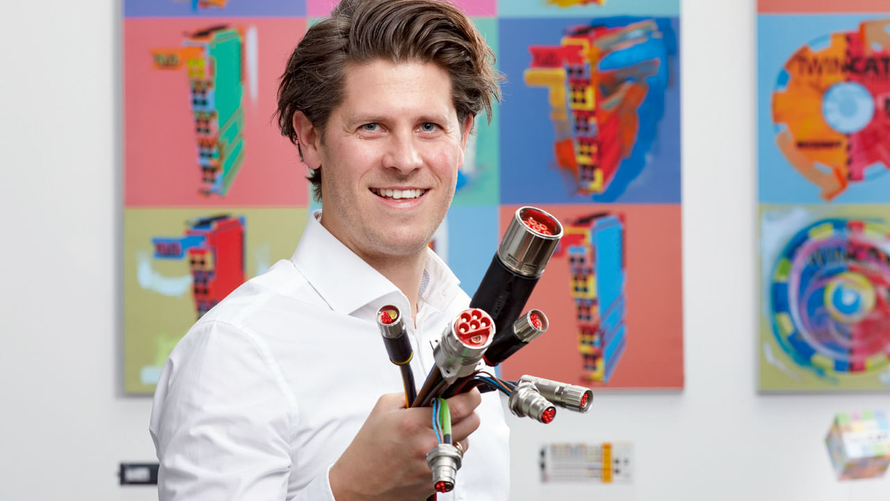 Florian Vogel, Product Management I/O, Beckhoff Automation.