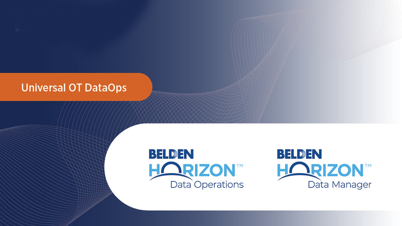 Belden Horizon Data Operations and Data Manager address industrial data complexity.