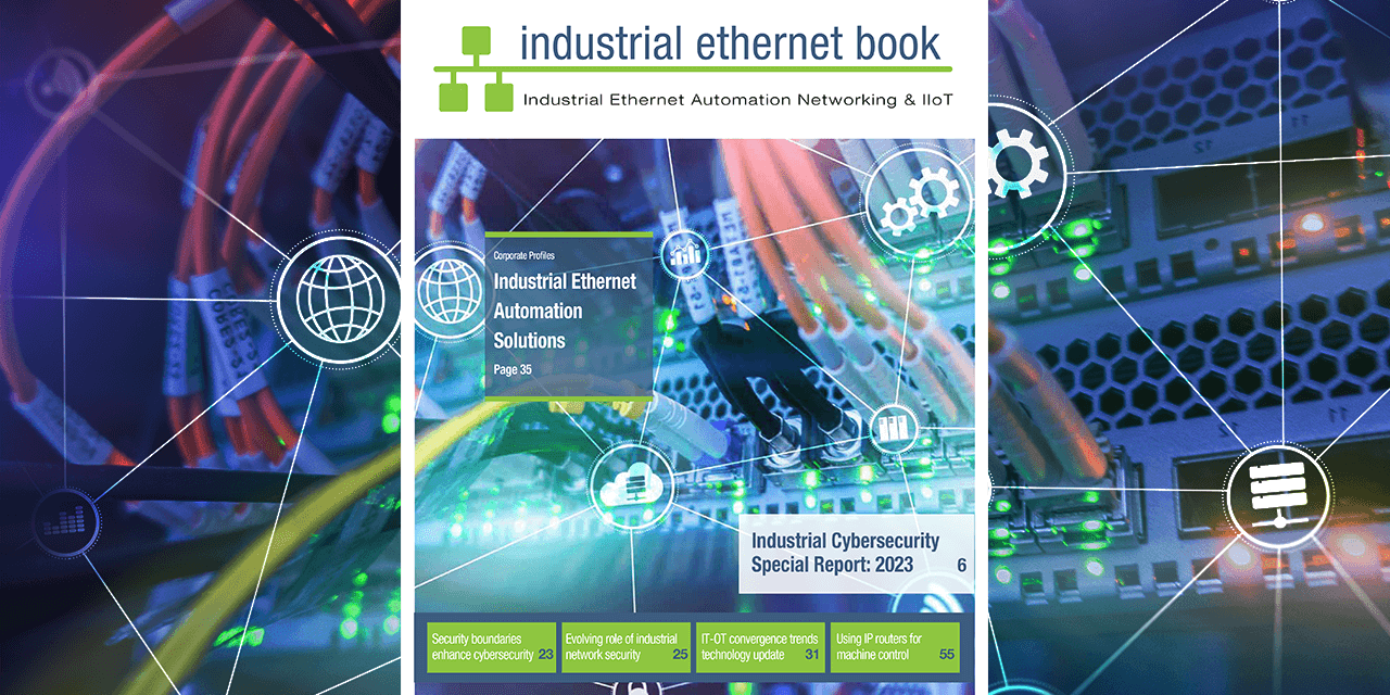 Industrial Ethernet Book: September 2023 Cybersecurity Issue