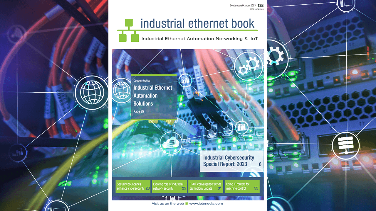 Industrial Ethernet Book: September 2023 Cybersecurity Issue