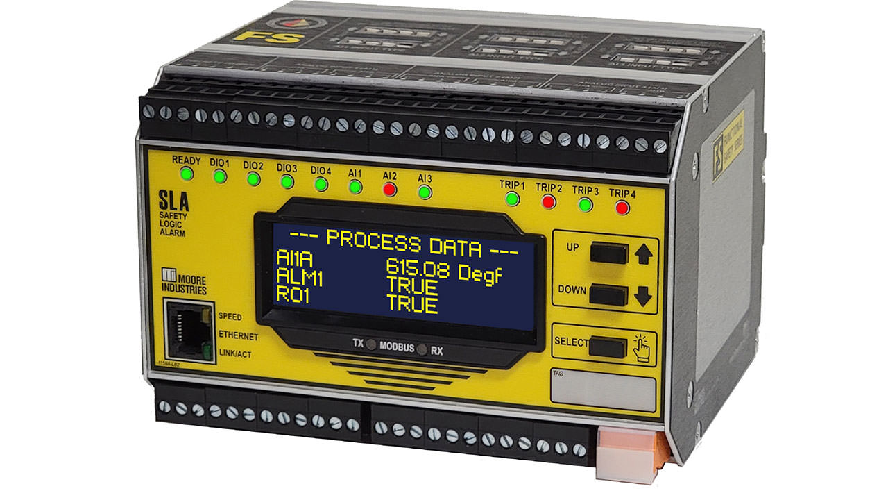 Safety logic solver and alarm