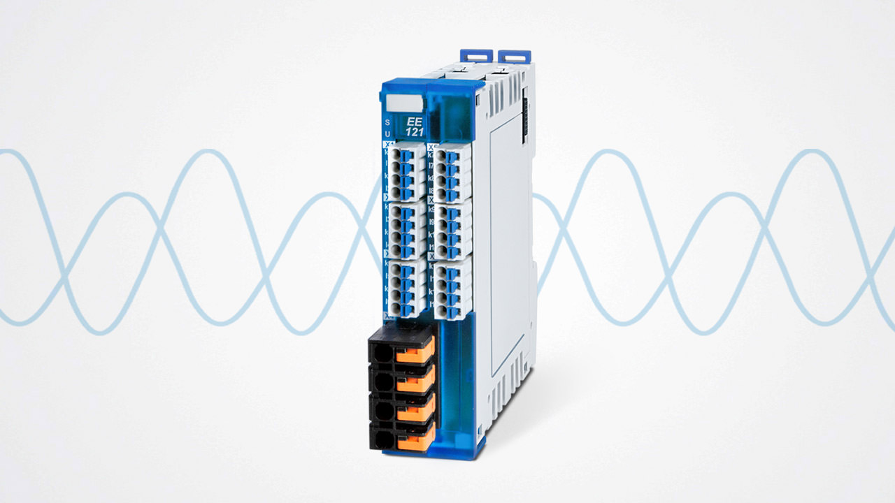 Energy, power and phase angle can be recorded directly at the machine.