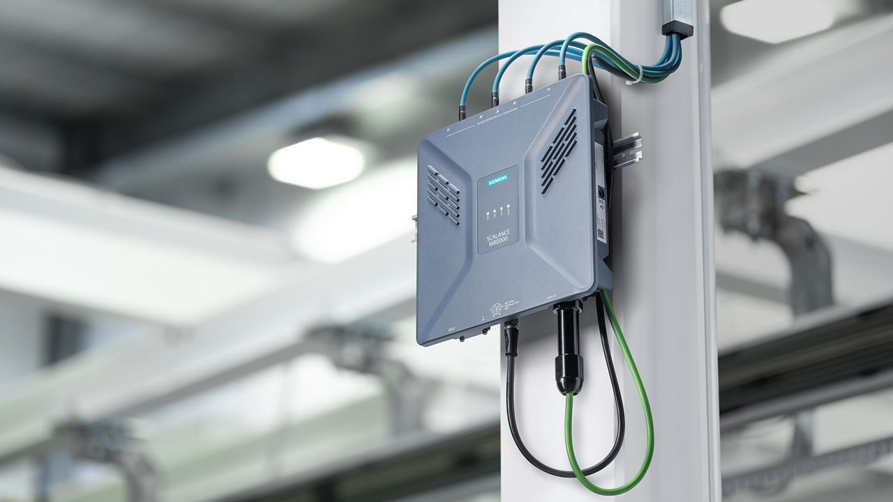 Private 5G solution from Siemens provides infrastructure for private industrial 5G networks with a focus on automation applications