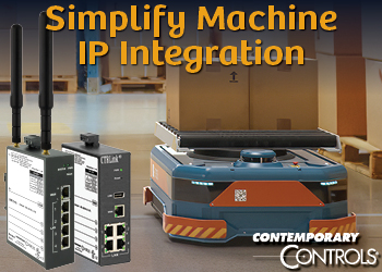 Simplify Machine IP Integration ad - Contemporary Controls