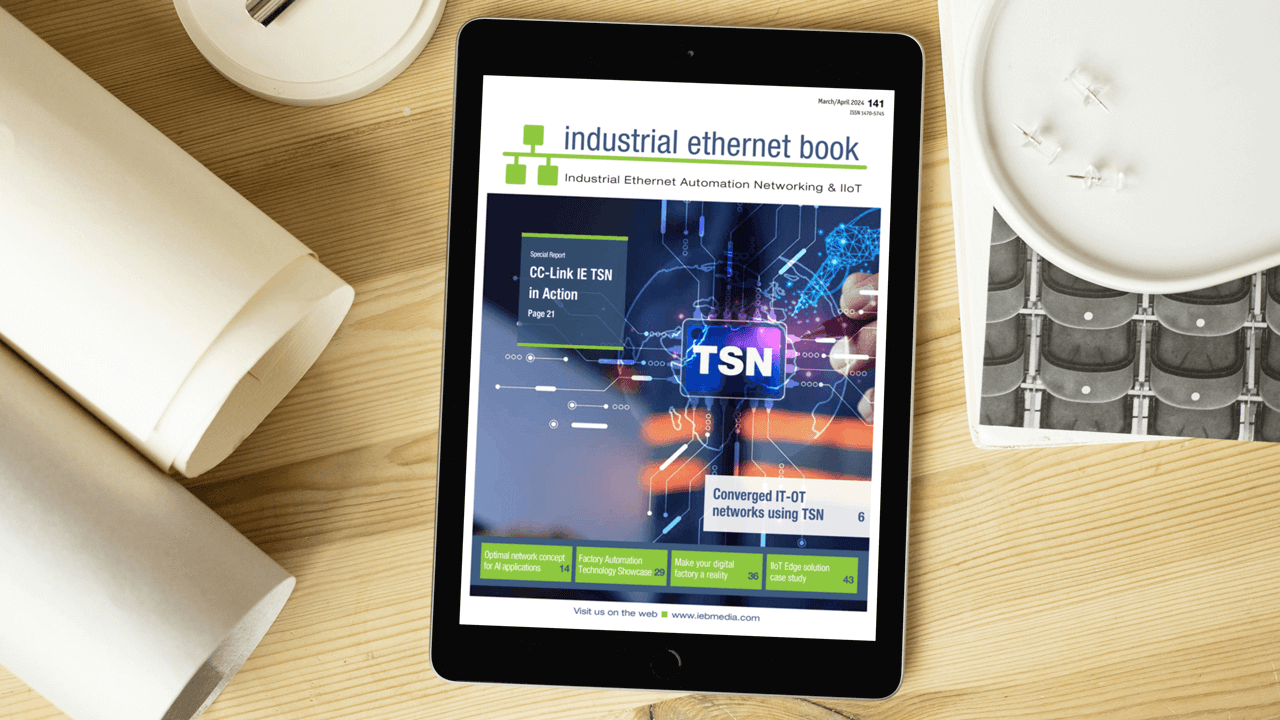 March/April 2024 Industrial Ethernet Book focus on TSN