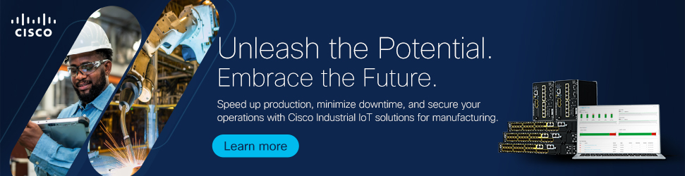 Cisco web banner: Unleash the Potential of your Network
