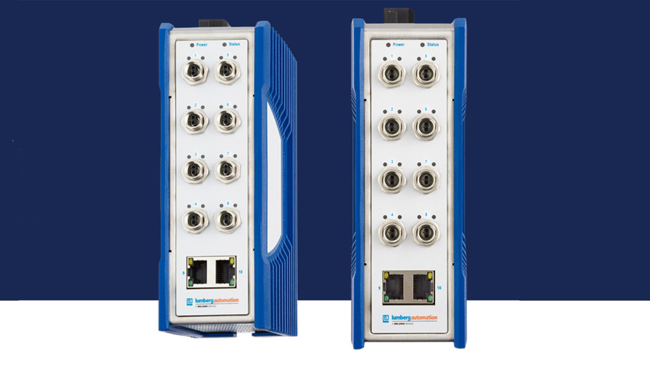 Single Pair Ethernet Lite managed switch