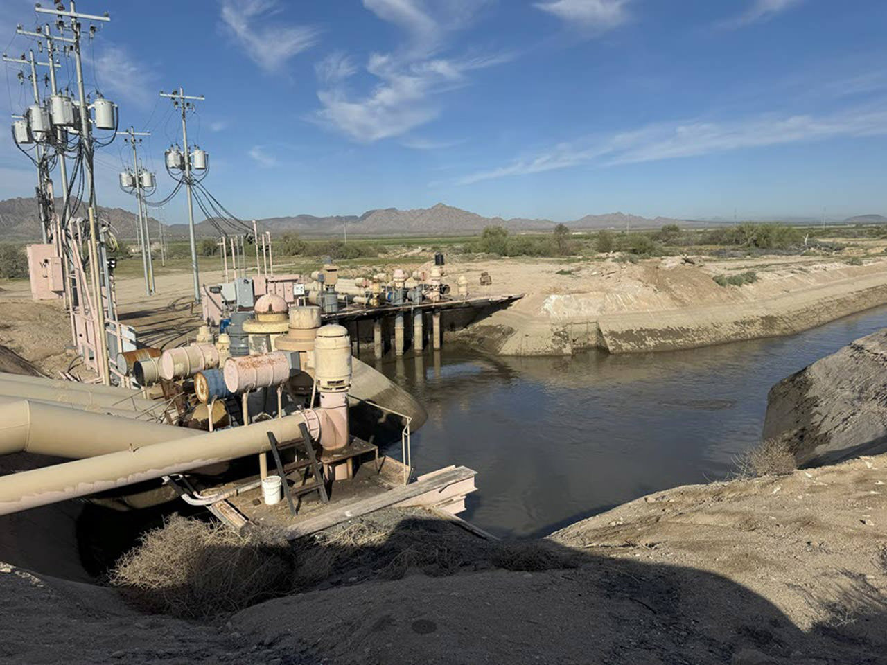 Paloma Irrigation lift station.