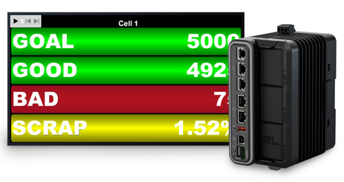 The FlexEdge Intelligent Edge Automation Platform from Red Lion is powered by the company's Crimson Configuration Software.