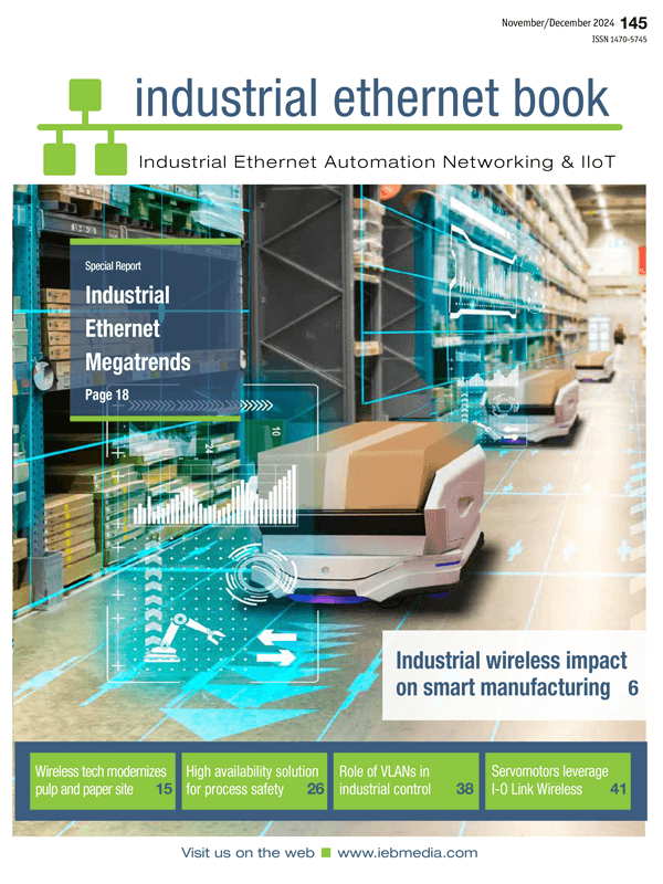 Nov Dec 2024 issue of the Industrial Ethernet Book