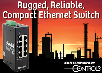 Contemporary Controls Ethernet Switches banner ad