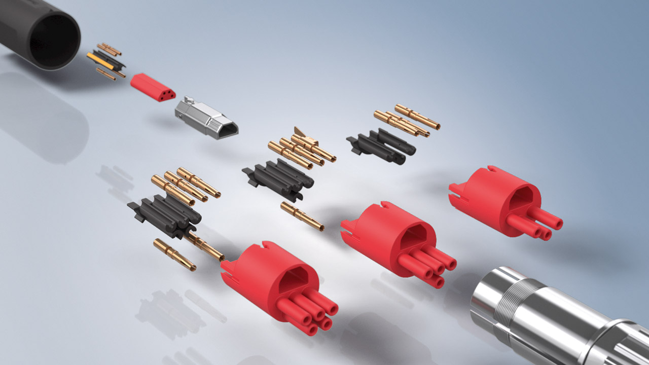 Already compliant with the upcoming IEC 61076-2-118 standard, modular hybrid connectors from Beckhoff will continue to simplify cable assembly and installation.