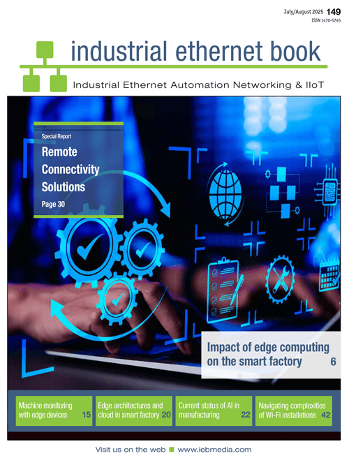 July/August Industrial Ethernet Book cover