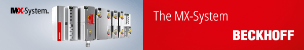 MX system from Beckhoff Control cabinet-free automation