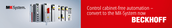 Beckhoff MX System cabinet-free hardware