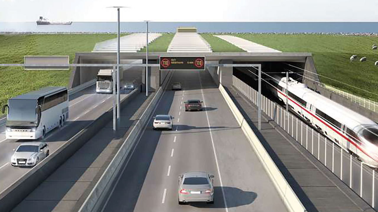 By 2029, the world's longest immersed tunnel will be built between Germany and Denmark with PC-based control from Beckhoff.