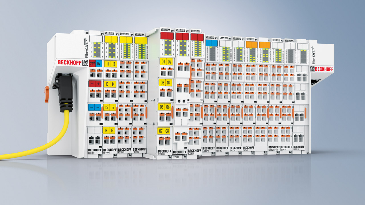 The ED series EtherCAT Terminals offer numerous advantages and can also be seamlessly integrated into existing I/O structures.