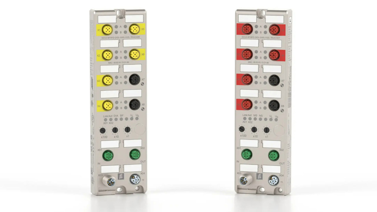 Secure automation meets smart communication; new safe fieldbus modules enable functional safety up to SIL 3 / PL e, IO-Link, and IIoT functionality in a single device.