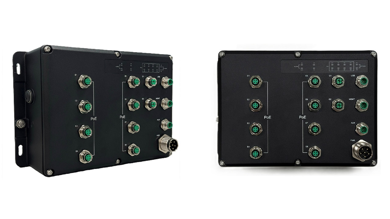 The TAILYN IMP2-PLM Series is an EN 50155 certified managed M12 Ethernet switch series designed for railway and industrial applications that require high reliability and robust performance.